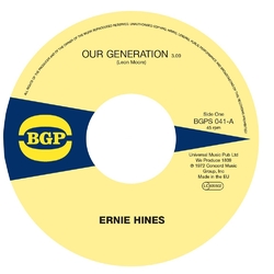 Ernie Hines/Blackbyrds Our Generation/Rock Creek Park Vinyl 7"