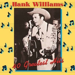 Hank Williams 40 Greatest Hits Vinyl Double Album