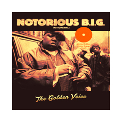 Notorious B.I.G. The Golden Voice Instrumentals (Orange Vinyl) Vinyl Double Album