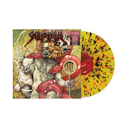 Skeletonwitch Serpents Unleashed (Yellow W/ Black & Oxblood Splatter) Vinyl LP