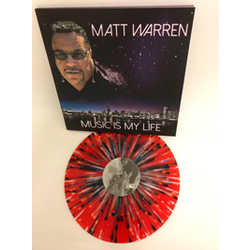 Matt Warren Music Is My Life (Red/White/Blue Splatter Vinyl) Vinyl LP