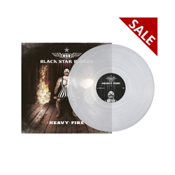 Black Star Riders Heavy Fire (Clear Vinyl) Vinyl LP