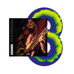 Kadavar Live In Copenhagen (Blue/Yellow Swirl Vinyl) Vinyl Double Album