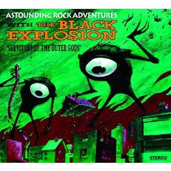 Black The Explosion Servitors Of The Outer Gods Vinyl LP