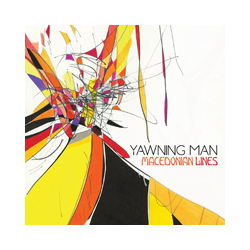 Yawning Man Macedonian Lines (Yellow Splatter Purple Red Vinyl) Vinyl LP