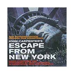 Original Soundtrack Escape From New York (2 LP)(Black) Vinyl Double Album
