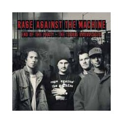 Rage Against The Machine End Of The Party (Clear Vinyl) Vinyl Double Album