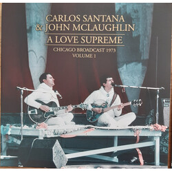 Carlos Santana / John McLaughlin A Love Supreme Volume 1 Vinyl 2 LP