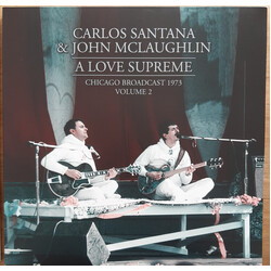 Carlos Santana / John McLaughlin A Love Supreme Volume 2 Vinyl 2 LP