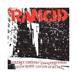 Rancid Holiday Sunrise/Unwritten Rules/Union Blood/Get Out Of My Way Vinyl 7"