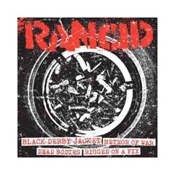 Rancid Black Derby Jacket/Meteor Of War/Dead Bodies/Rigged On A Fix Vinyl 7"