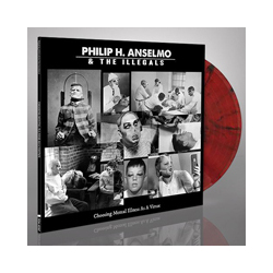 Philip H. Anselmo & The Illegals Choosing Mental Illness As A Virtue (Red/Black Marble Vinyl) Vinyl LP