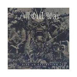 All Out War Give Us Extinction (Clear Vinyl) Vinyl LP
