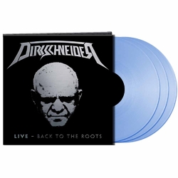 Dirkschneider Live - Back To The Roots (Clear Blue Vinyl) Vinyl - 3 LP Box Set