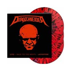 Dirkschneider Live - Back To The Roots - Accepted! (Black/Red Splatter Vinyl) Vinyl - 3 LP Box Set