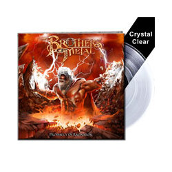 Brothers Of Metal Prophecy Of Ragnar+K (Crystal Clear Vinyl) Vinyl LP