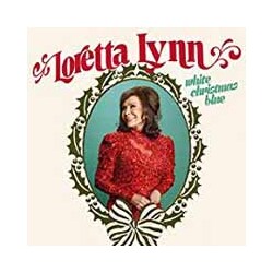 Loretta Lynn White Christmas Blue Vinyl LP