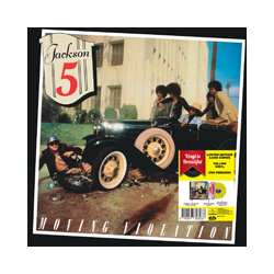 Jackson 5 Moving Violation (Yellow Vinyl) Vinyl LP