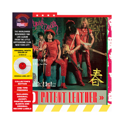 New York Dolls Red Patent Leather (White Vinyl) Vinyl LP