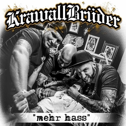 Krawallbruder Mehr Hass (White Vinyl) Vinyl LP