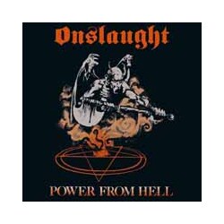 Onslaught Power From Hell (Red Vinyl) Vinyl LP