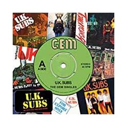 Uk Subs Gem Singles Vinyl LP