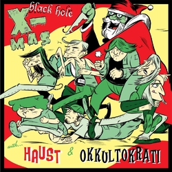 Haust/ Okkultokrati Black Hole X-Mas Vinyl 7"