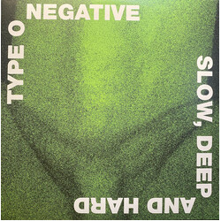 Type O Negative Slow, Deep And Hard Vinyl 2 LP