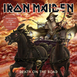 Iron Maiden Death On The Road Vinyl 2 LP