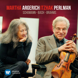 Martha Argerich / Itzhak Perlman Schumann, Bach, Brahms Vinyl LP