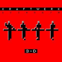 Kraftwerk 3-D (1 2 3 4 5 6 7 8) Vinyl 2 LP
