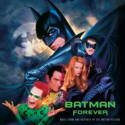 Batman Forever Soundtrack Batman Forever - Music From The Motion Picture VINYL LP