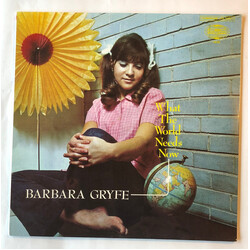 Barbara Gryfe What The World Needs Now Vinyl LP