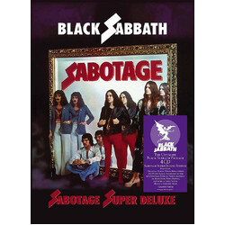 Black Sabbath Sabotage Super Deluxe CD Box Set