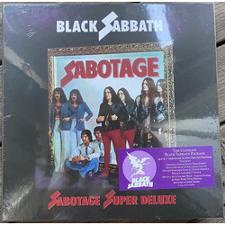 Black Sabbath Sabotage Super Deluxe Vinyl 4 LP Box Set