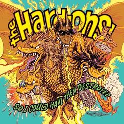 Hard-Ons So I Could Have Them Destroyed ORANGE Vinyl LP + download