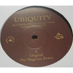 Ali Love / Nicky Night Time / Breakbot Ubiquity Vinyl