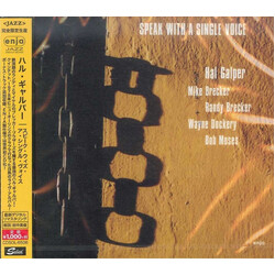 Hal Galper Quintet Speak With A Single Voice CD