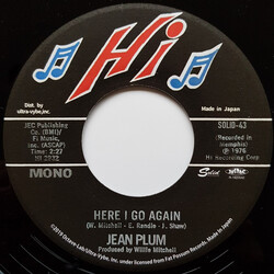 Jean Plum Here I Go Again / I Love Him Vinyl