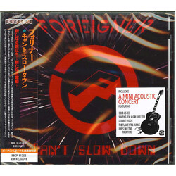 Foreigner Can't Slow Down CD