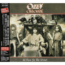 Ozzy Osbourne No Rest For The Wicked CD