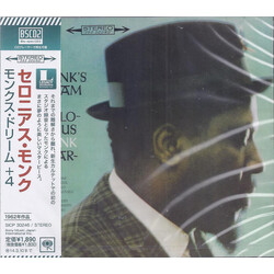 The Thelonious Monk Quartet Monk's Dream CD