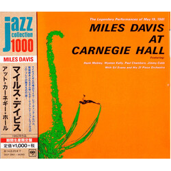 Miles Davis Miles Davis At Carnegie Hall CD