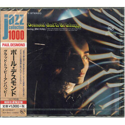 Paul Desmond Glad To Be Unhappy CD