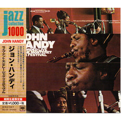 John Handy Recorded Live At The Monterey Jazz Festival CD