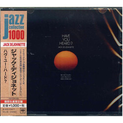 Jack Dejohnette Have You Heard? CD
