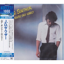 John David Souther You're Only Lonely CD