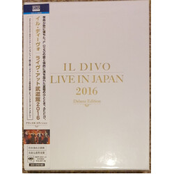 Il Divo Live In Japan 2016 Deluxe Edition Multi CD/DVD/Blu-ray Box Set