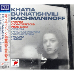 Khatia Buniatishvili / Sergei Vasilyevich Rachmaninoff / The Czech Philharmonic Orchestra / Paavo Järvi Piano Concertos Nos 2&3 CD