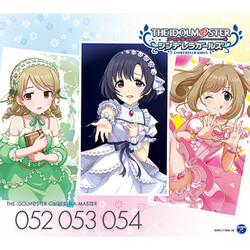 Hotaru Shiragiku / Nono Morikubo / Shin Sato (4) The Idolm@Ster Cinderella Master 052-054 CD Box Set